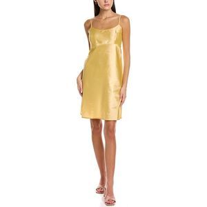 Frances Valentine Womens  Slip Dress, Yellow
